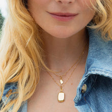 Load image into Gallery viewer, SLIM "BRITT" GOLD LOCKET NECKLACE