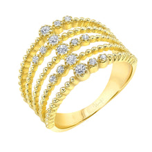 Load image into Gallery viewer, Beaded Cage Ring