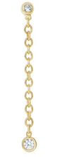 Load image into Gallery viewer, 1/5 CTW Natural Diamond Chain Earring