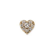 Load image into Gallery viewer, Jac+Jo Icon Pavé Heart Single Stud