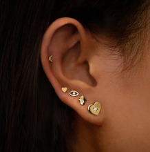 Load image into Gallery viewer, Jac+Jo Icon Moon Single Stud