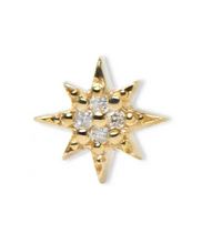 Load image into Gallery viewer, Aztec Micro North Star Single Stud
