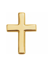 Load image into Gallery viewer, 6 mm Cross Earring