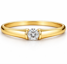 Load image into Gallery viewer, Solitare Diamond Stackable Ring