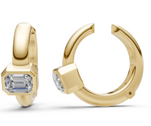 Load image into Gallery viewer, Emerald Cut Ear Cuff