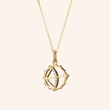 Load image into Gallery viewer, Mini "Strength" Apollo Necklace with Diamonds
