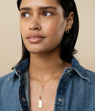 Load image into Gallery viewer, Mini "Strength" Apollo Necklace with Diamonds