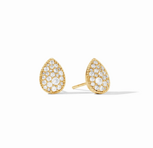 Load image into Gallery viewer, Pavé Teardrop Stud