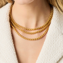 Load image into Gallery viewer, Cobblestone Link Necklace