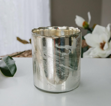 Load image into Gallery viewer, Mercury and Gold Candle Container