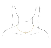 Load image into Gallery viewer, 14K Yellow Gold 2.1 mm Paperclip-Style 16" Chain