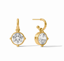 Load image into Gallery viewer, Honeybee Hoop &amp; Charm Earring