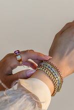 Load image into Gallery viewer, Triple Kite Lisse Pave Bangle