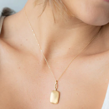 Load image into Gallery viewer, SLIM "BRITT" GOLD LOCKET NECKLACE
